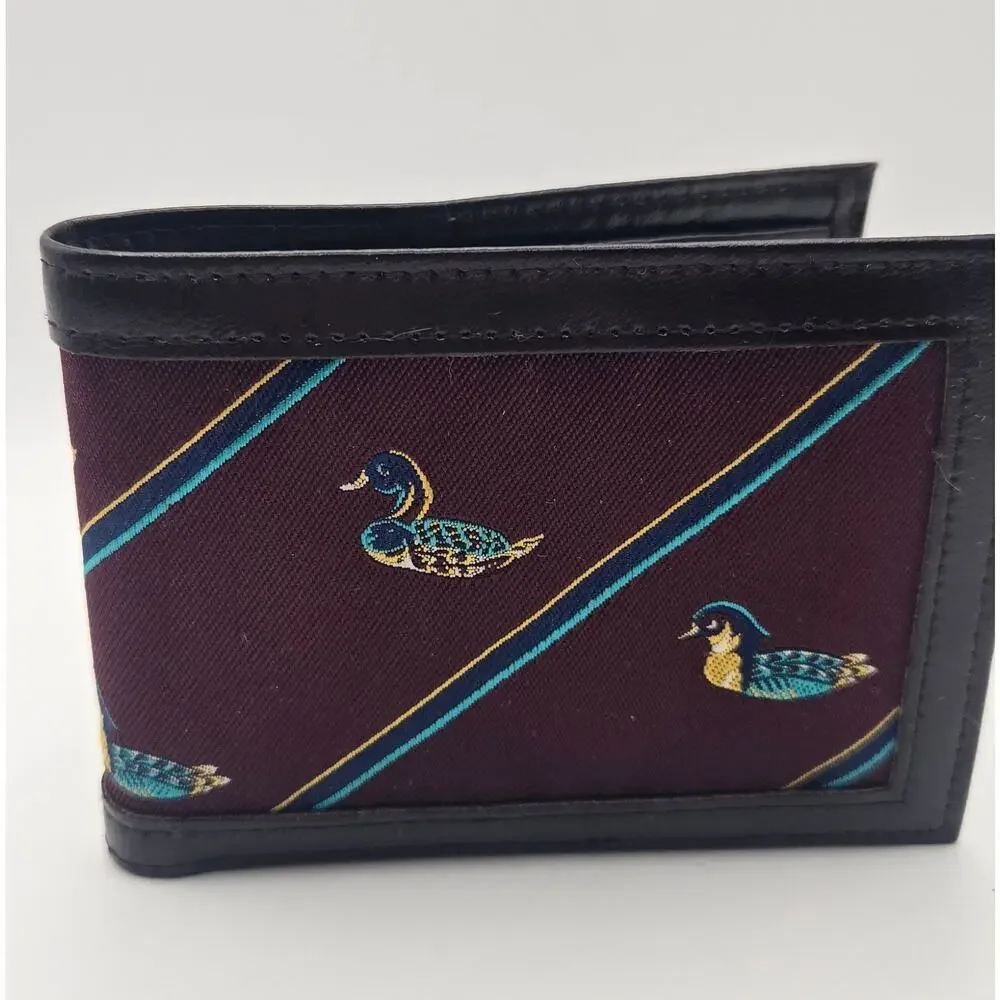 Wood Duck 100% Split Grain Leather Men's Wallet